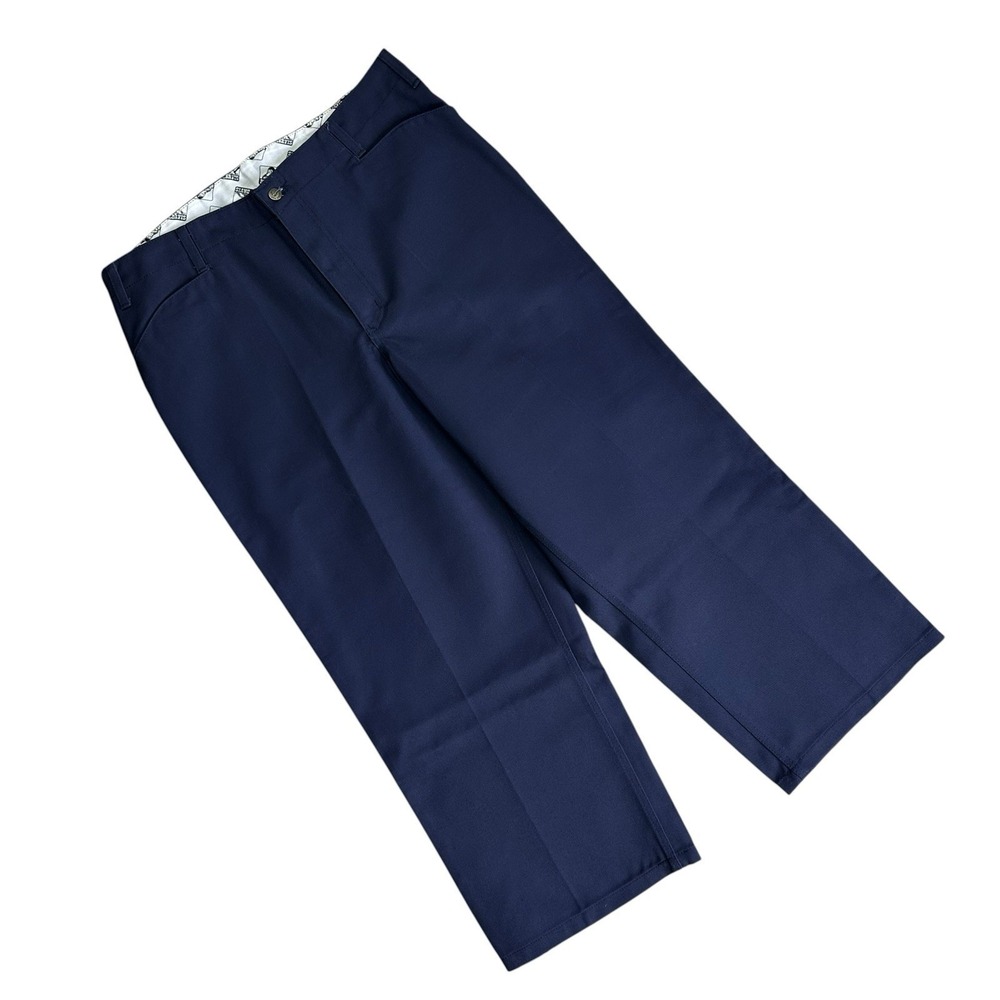 Vtg Ben Davis Gorilla Cut Pants 10.5 oz Men 40 Navy Blue Twill Baggy Skate Y2K